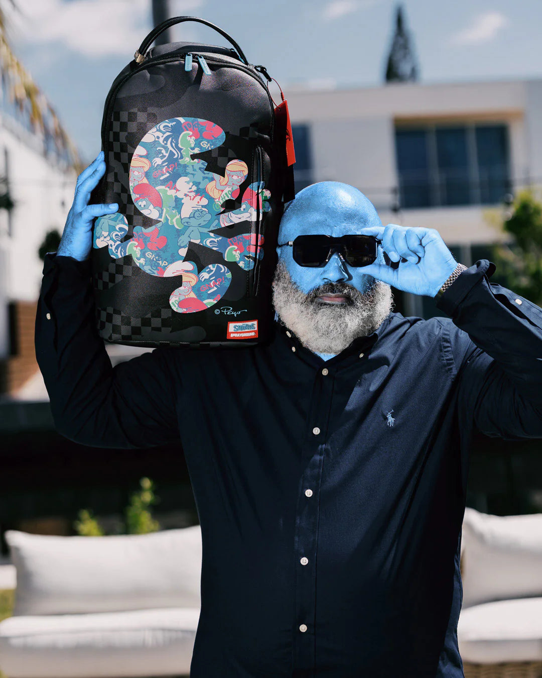Zaino Sprayground Smurf Silhouette Puffi