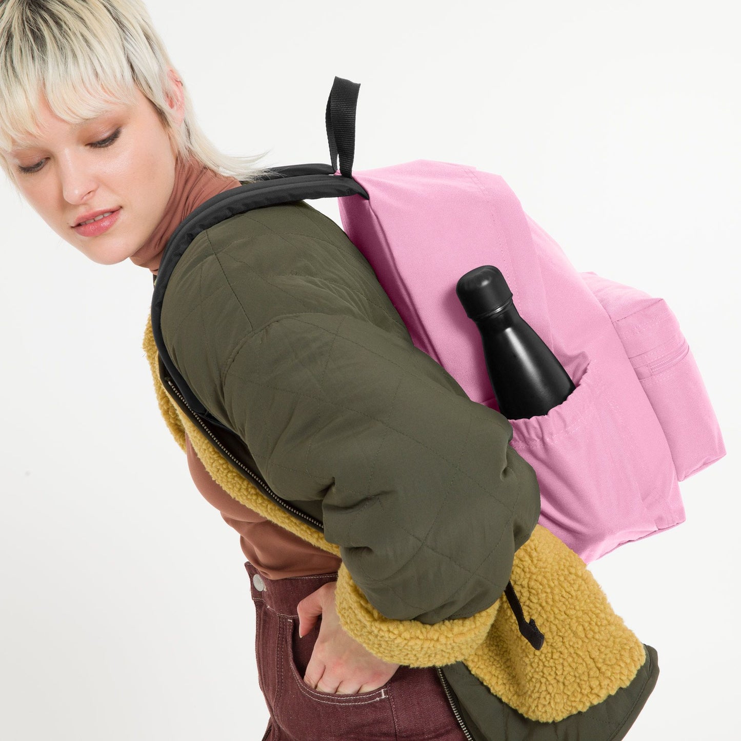 Zaino Padded Zippl'r Tasca imbottita per Laptop Color Peaceful Pink