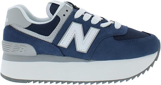 574 Sneakers Donna Nero con Platform