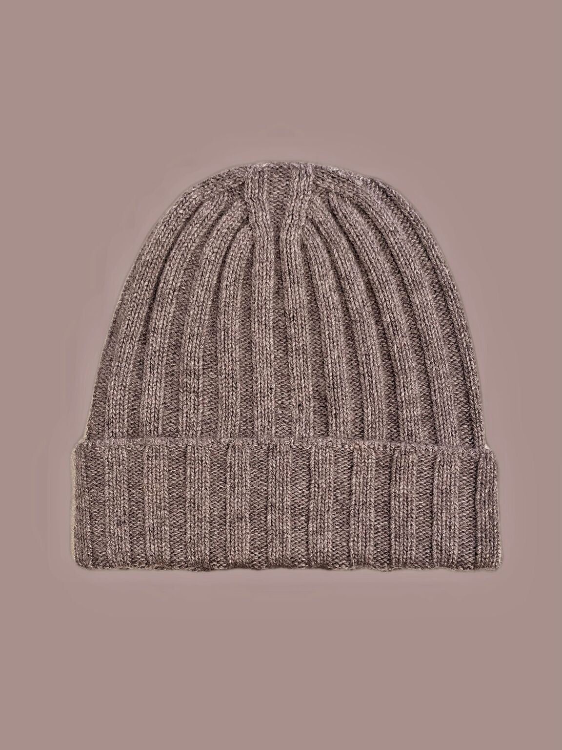 Berretto lana e cachemire Beige