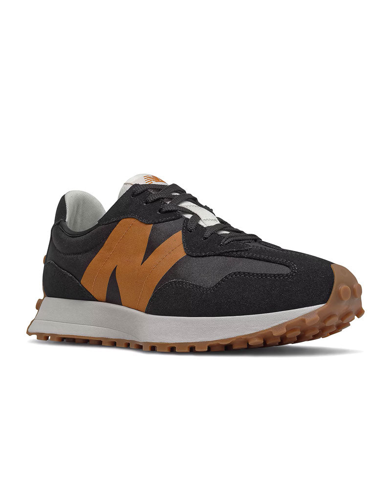 327 Sneakers Black/Madras Orange