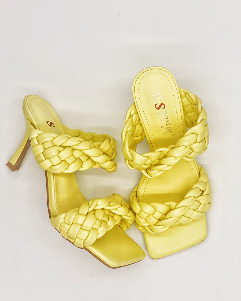 CheeKy Sandali Donna Yellow