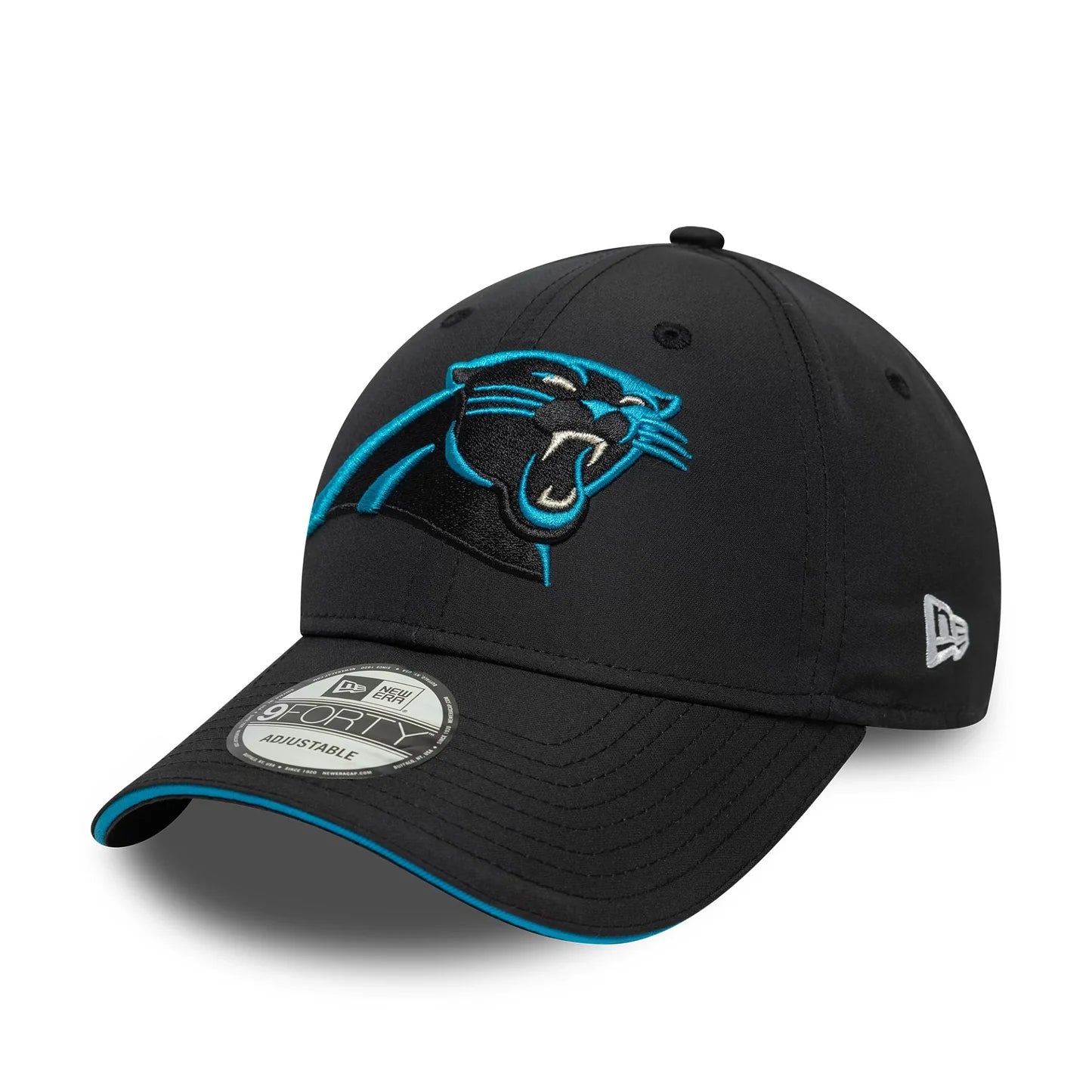 Cappellino Nero New Era Carolina Panthers NFL Regolabile