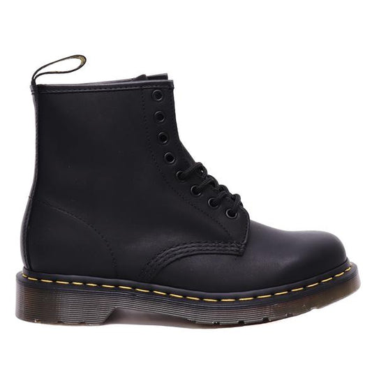 1460 Stivali Smooth in Pelle Donna Black Greasy