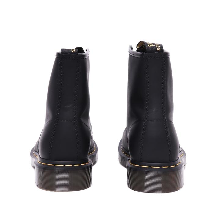 1460 Stivali Smooth in Pelle Donna Black Greasy