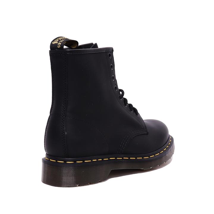 1460 Stivali Smooth in Pelle Donna Black Greasy