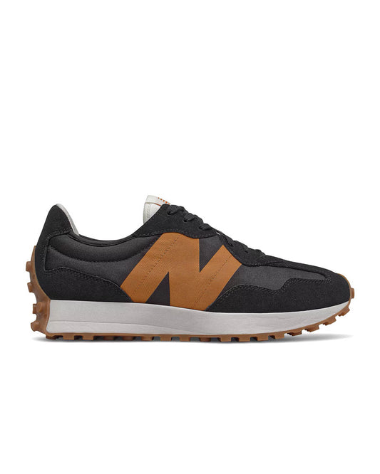 327 Sneakers Black/Madras Orange