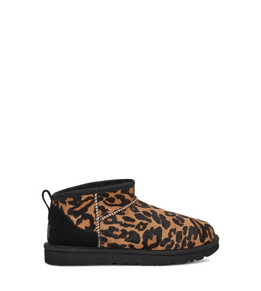 Stivaletti Boot Classic Ultra Mini Montone e Pelle Suola Treadlite By UGG