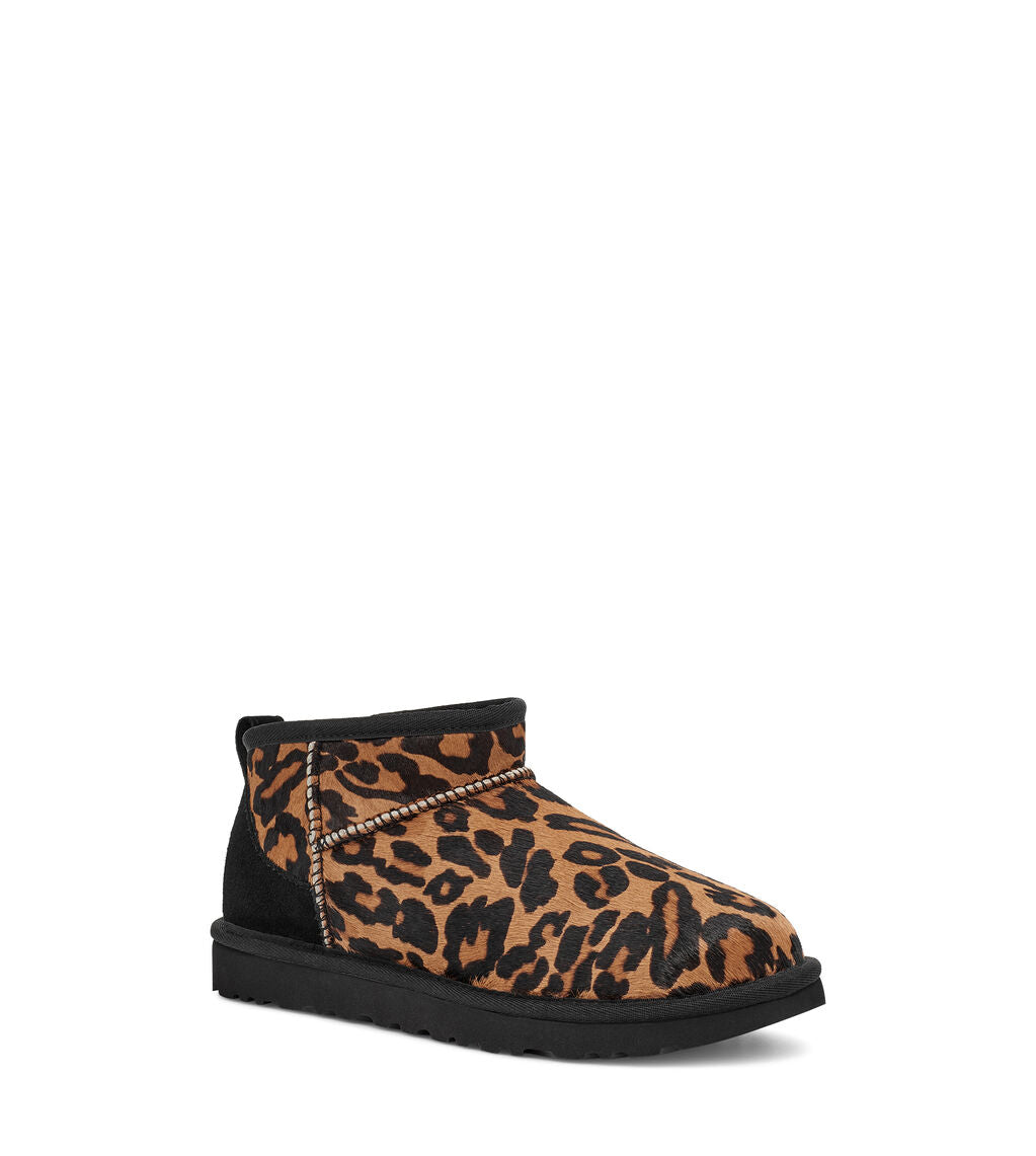 Stivaletti Boot Classic Ultra Mini Montone e Pelle Suola Treadlite By UGG