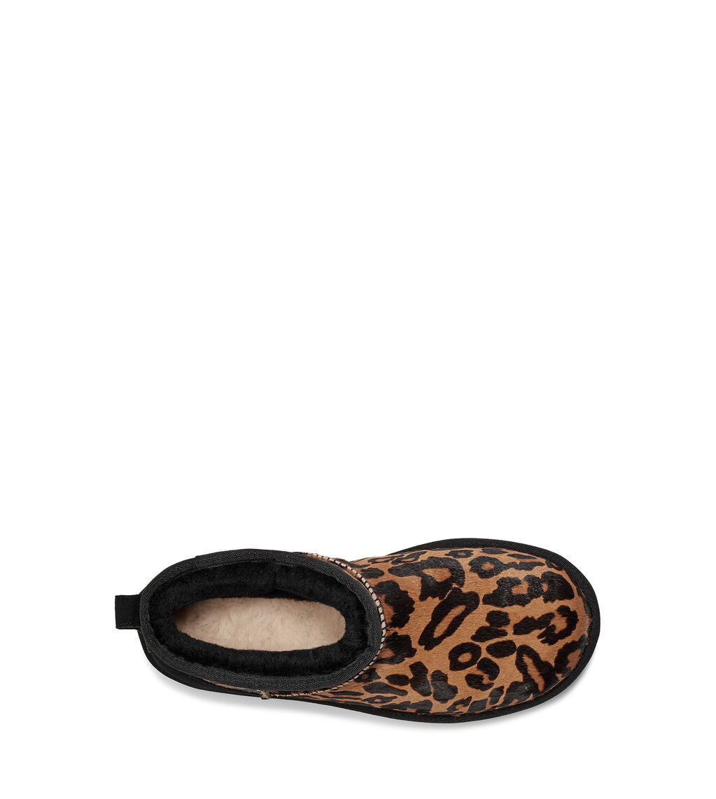 Stivaletti Boot Classic Ultra Mini Montone e Pelle Suola Treadlite By UGG