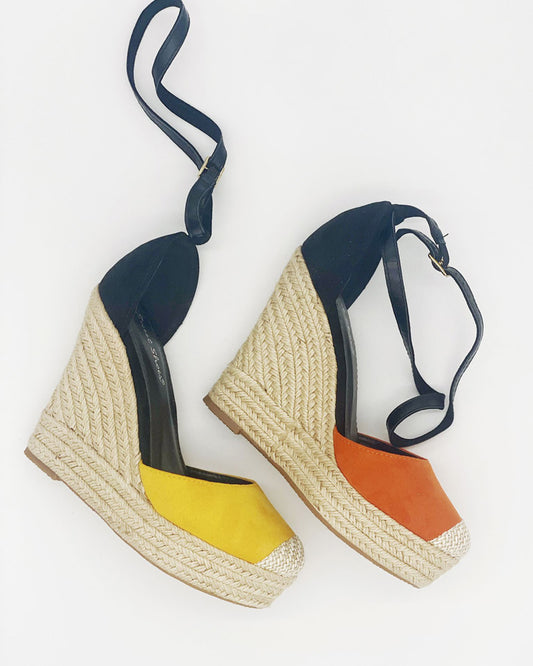 Siviglia Espadrillas Donna Black/Yellow