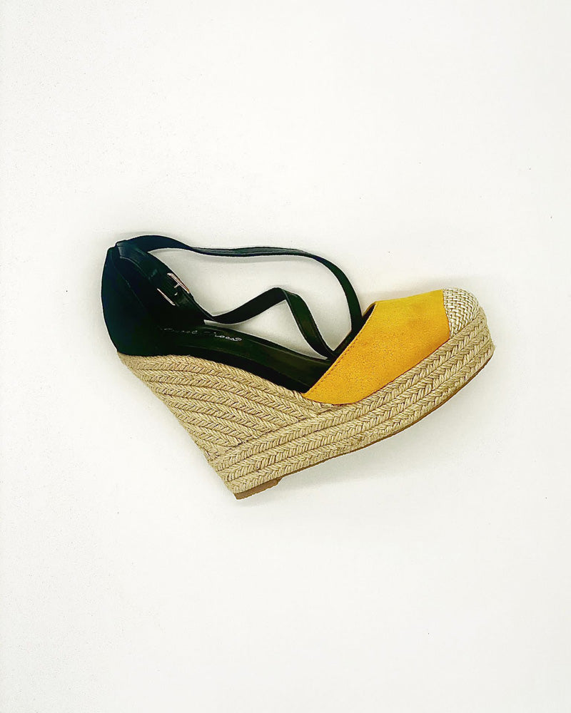 Siviglia Espadrillas Donna Black/Orange